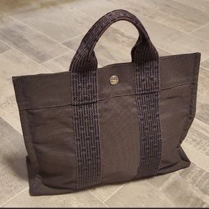 AUTHENTIC Hermes Canvas EUC Tote Bag